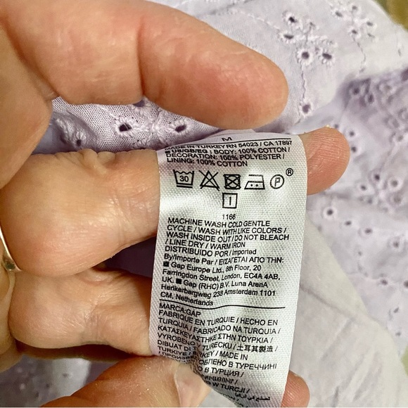 Lavender fields eye lit boho prairie dress w cotta-core shabby chic vibe - Picture 9 of 13